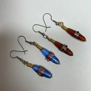 Two pair of Earrings